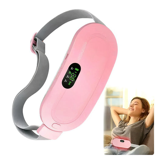 Premium Electric Heating Belt for Period Pain Relief | Rechargeable Warm Therapy