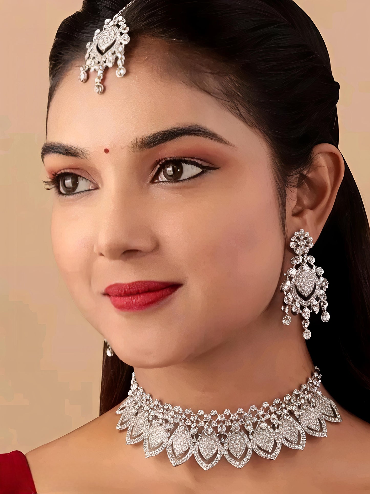 Alloy Silver Jewel Set