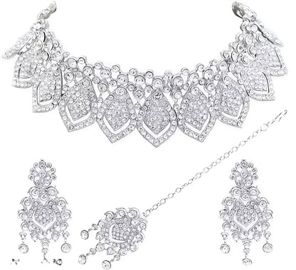 Alloy Silver Jewel Set