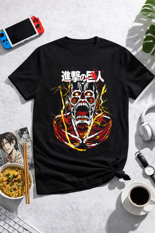 Anime Titan Streetwear T-Shirt