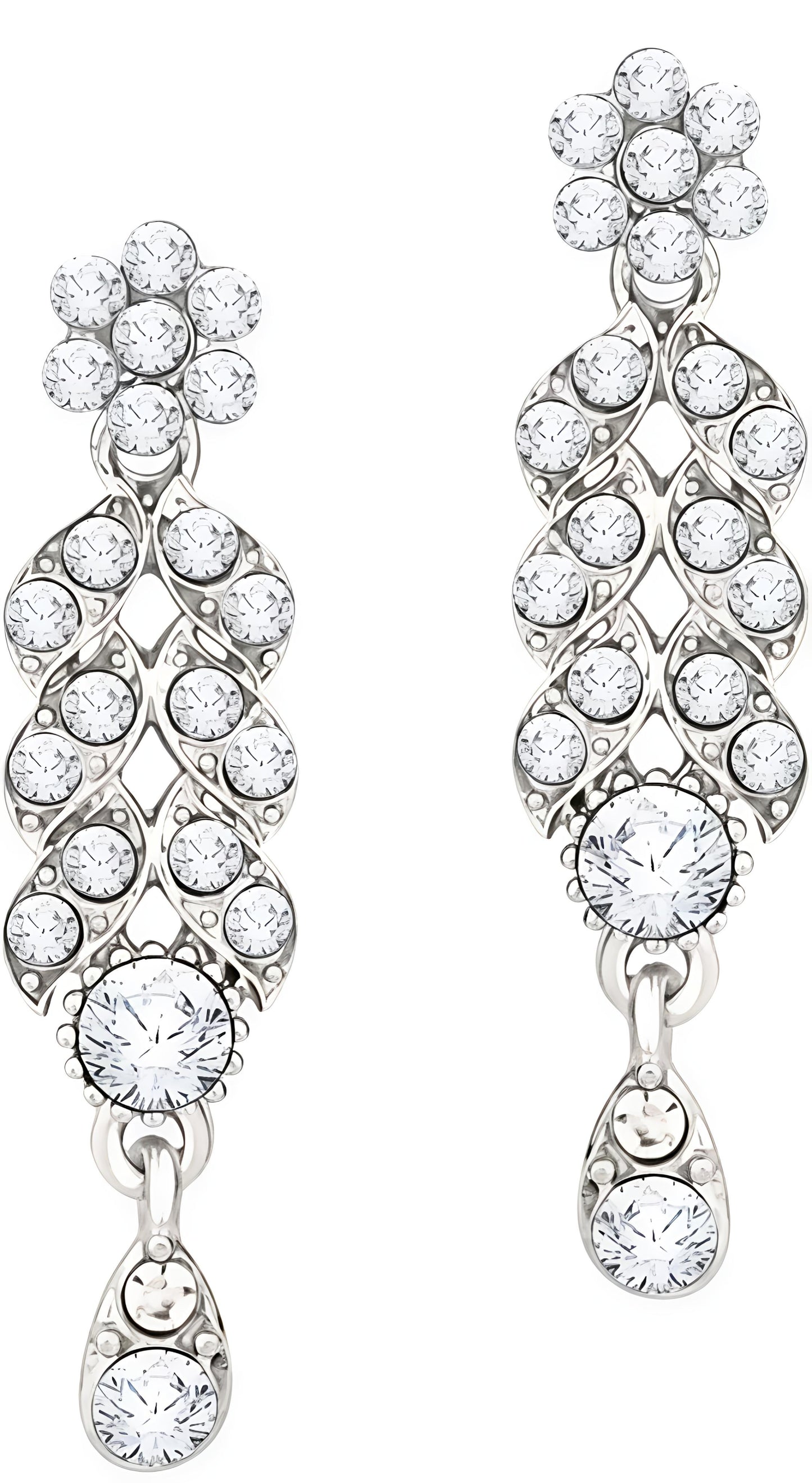 Elegant American Diamond Necklace Set with Earrings & Maang Tikka – Premium Bridal Party Jewellery