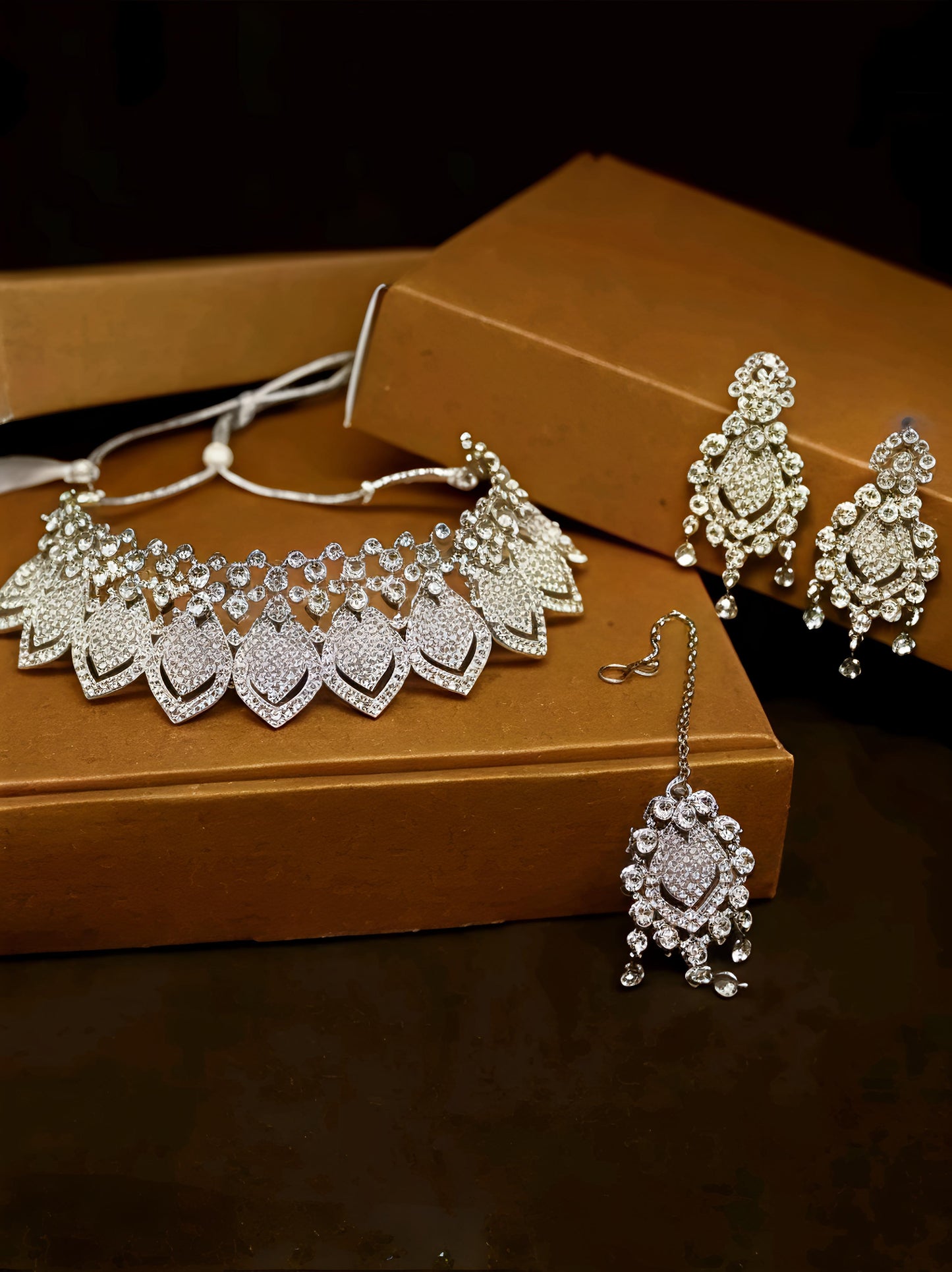 Alloy Silver Jewel Set