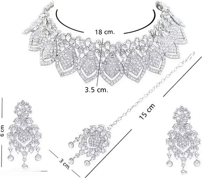 Alloy Silver Jewel Set